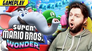 Super Mario Bros Wonder Let's Play - Exploring New Adventures in Super Mario's Latest Game!