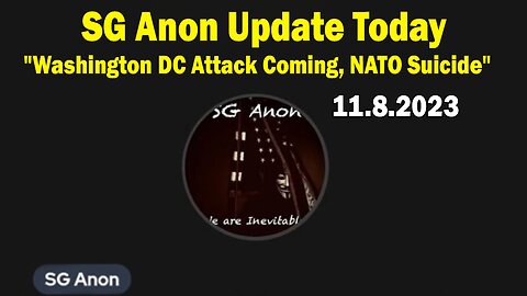 SG Anon Situation Update Nov 8: "Washington DC Attack Coming, NATO Suicide"