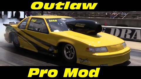 Outlaw Drag Racing Pro Mod Cavalier OSCA at Kil Kare