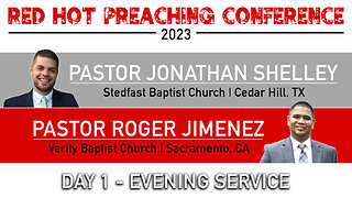 RHPC (Day 1) Evening Service | Pastor Shelley & Pastor Jimenez