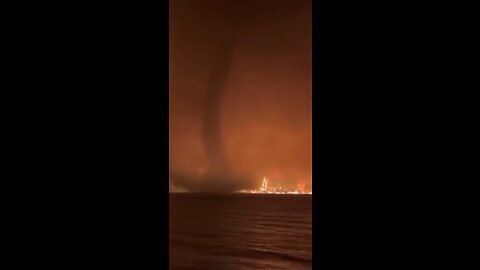 An exceptionally unusual fire tornado has been observed in Canada.