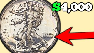1940 Walking Liberty Half Dollar Coin Values