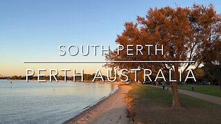 Exploring Perth Australia: View of the City from South Perth
