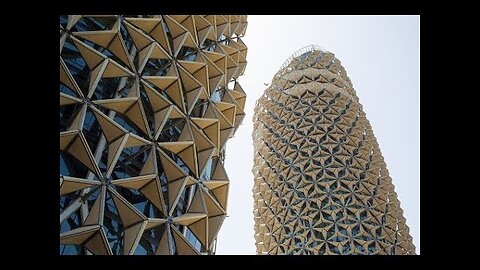 Iconic building in Abu Dhabi - Al Bahar Towers