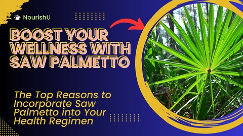 Saw Palmetto: A Natural Solution for Prostate Health and Beyond