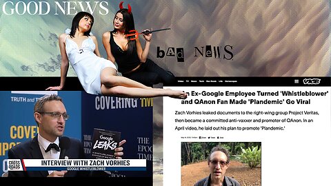 The PsyOp War Against YOU: Zach Vorhies, Google Whistleblower