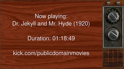 Dr. Jekyll and Mr. Hyde (1920)