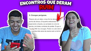 ENCONTROS QUE DERAM MUITO ERRADO 😂!!! ‹ MILE & BIEL ›