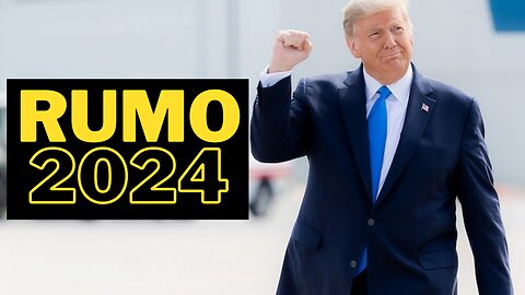 Trump rumo à Casa Branca em 2024. Nova campanha!