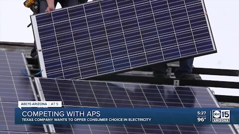 Texas-based power company applies to compete with APS