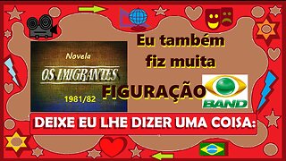 🎬 TAMBÉM FIZ MUITA FIGURAÇÃO em NOVELAS !!!