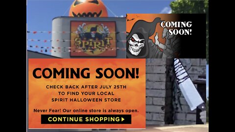 Spirit Halloween 2022 STORE LOCATER UPDATED--COMING SOON! Spirit Halloween 2022 news