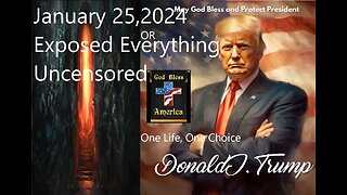 🇺🇲🙏Thursday exposed everything January 25,2024 in Maui Hawaii U.S.A.