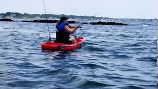 Fiona and Justin fishing trip