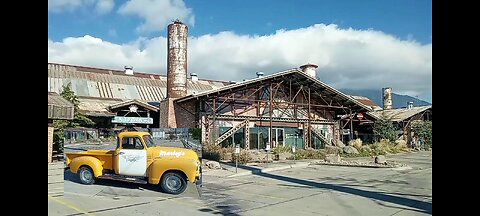 Vintage Vehicles at Summit Harley Davidson. The Building Has Steel from Demolished Geneva Steel