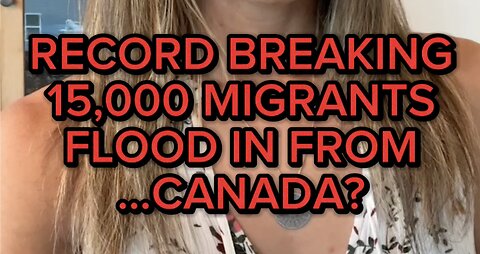 RECORD BREAKING US/CANADA BORDER CROSSINGS