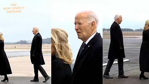Biden is using our fallen soldiers for a photo op without the family members present.