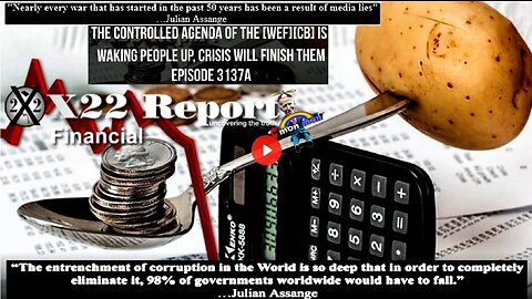 Ep. 3137a - The Controlled Agenda Of The [WEF][CB] Is Waking People Up, Crisis Will Finish Them