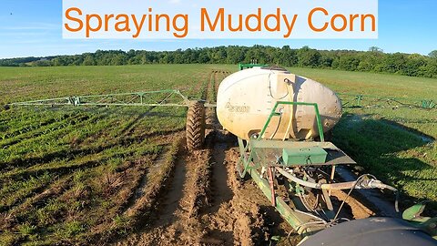 Spraying Muddy Corn