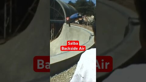Salba Backside Air Upland Skatepark Bowl