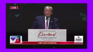 TRUMP - PRESIDENT TRUMP SPEAKS AT DIAMONDS CELEBRATION OF LIFE 01-21-23 RIP❤️💎🙏✝️