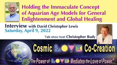 Holding the Immaculate Concept of Aquarian Age Models for General Enlightenment and Global Healing
