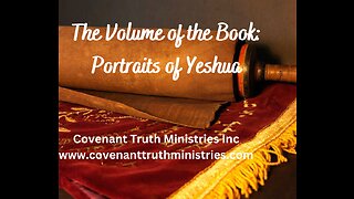 Volume of the Book - Portraits of Yeshua - Lesson 12 - The Substitute