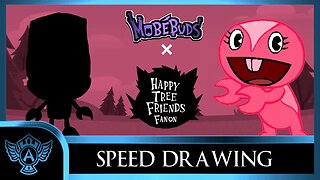 Speed Drawing: Happy Tree Friends Fanon - Claw | Mobebuds Style