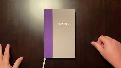 Thinline Bible (Purple/Gray)(Thomas Nelson Publisher)(Sep 11, 2021)