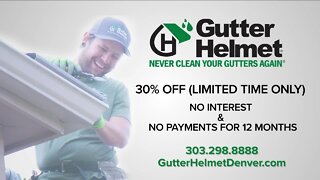 Gutter Helmet // Never Clean Gutters Again