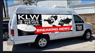 News at Noon with Lee Wheelbarger and the Conversion of the KLW World News Van