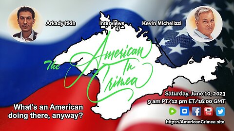 Arkady Itkin Interviews the American in Crimea Kevin Michelizzi