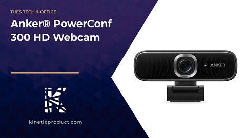 Anker® PowerConf 300 HD Webcam