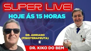 SUPER LIVE DE MELHORA DA SAÚDE. SIGA: @KIKODOBEMCANALSAUDEPERFEITA