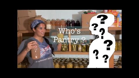 Amish pantry tour!