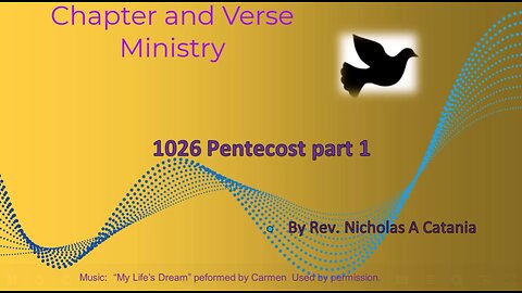 1026 Pentecost part 1