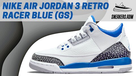 Nike Air Jordan 3 Retro Racer Blue (GS) - 398614-145 - @SneakersADM