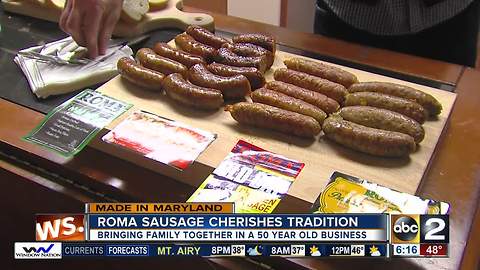 A family affair, Roma Sausage cherishes tradition