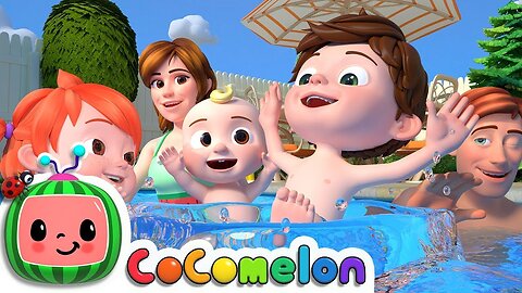 Swimming Song | Melon Kids Fun | Nursery Rhymes | Kids Cartoon Video Songs 2023