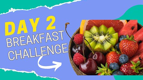 Day 2 Breakfast Smoothie Challenge: Your Body is the Temple!