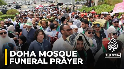 ‘Thousands’ pay respects to Haniyeh at Doha mosque | VYPER