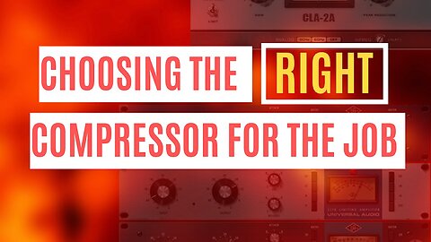 CHOOSING THE RIGHT COMPRESSOR FOR THE JOB