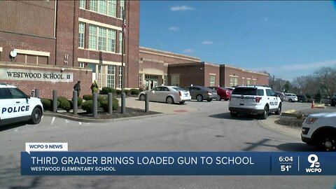 Cincinnati third-grader brought loaded gun to elementary school