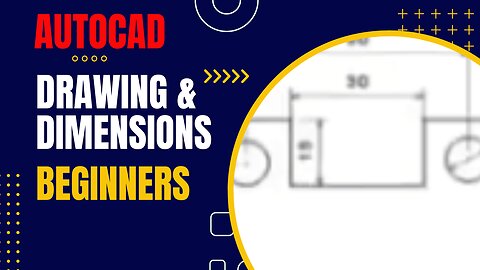 AutoCAD Drawing & Dimensions For Beginners in Hindi MECHANICAL & CIVIL ENGINEERING