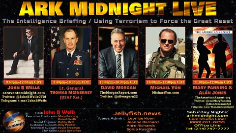 The Intelligence Briefing / Using Terrorism to Force the Great Reset - John B Wells LIVE