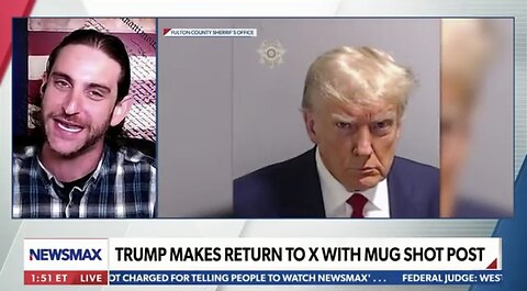 Trump Impersonator Comments on Trump’s Mug Shot