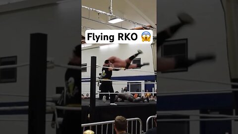 😱 Incredible Flying RKO! #prowrestling #randyorton #rko #wwe #aew #professionalwrestling #wwenxt