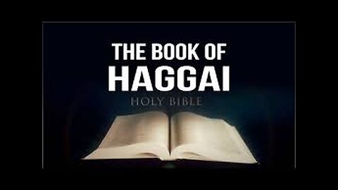 Holy Bible Haggai