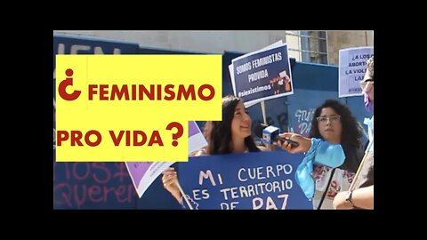 FEMINISTAS PRO VIDA #MarchaVidaMX #MexicoDefiendeLaVida #VivaCristoRey #Feminismo #Feminista #Vida