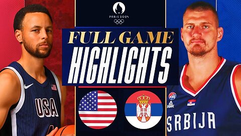 Olympic highlights | USA vs Serbia | Men's Basketball | Paris 2024 Olympics | #Paris2024
